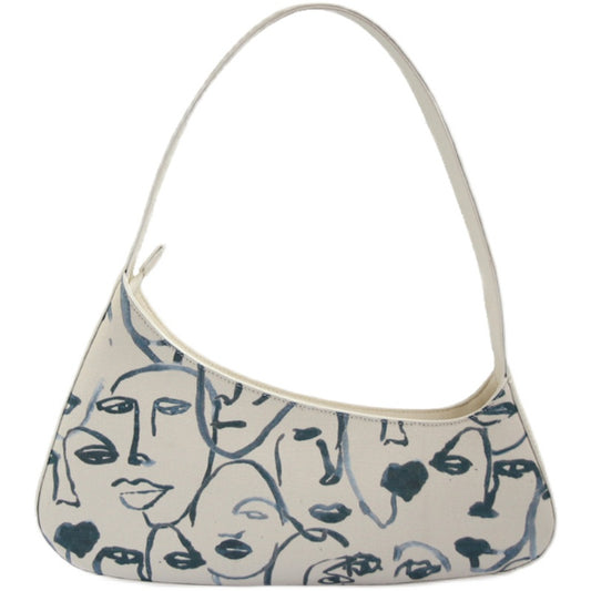 Abstract Abby Asymetric Purse